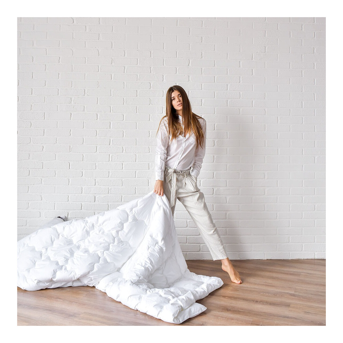 Sommer Bettdecke 200x220 cm SWAN DE LUXE