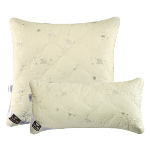 Pillow WOOL COMFORT, beige, 40x80