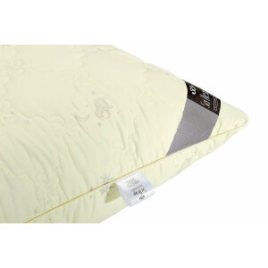 Pillow WOOL COMFORT, beige, 80x80
