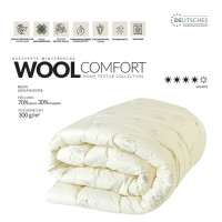 Natural Wool Filled Duvet COMFORT Collection, 135x200