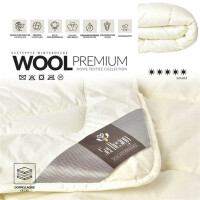 Natural Wool Filled Duvet PREMIUM Collection, 135x200