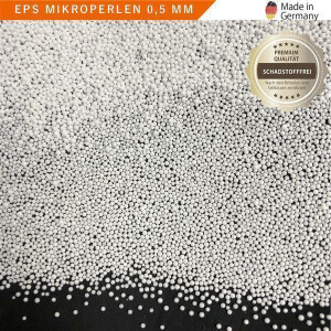 EPS Mikroperlen Feinkorn PLUS für Stillkissen (ca. 0,5...