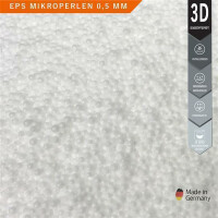 EPS Mikroperlen Feinkorn PLUS für Stillkissen (ca. 0,5 mm) 5 Liter