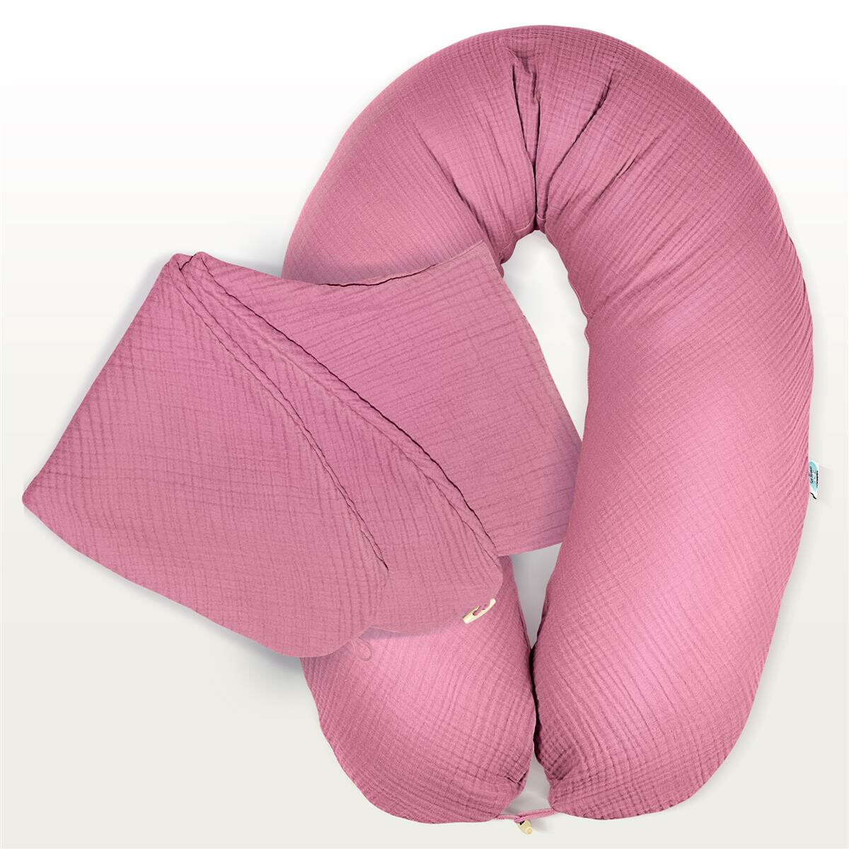 Nursing Pillow Cover Muslin 190x30 cm – 100%...