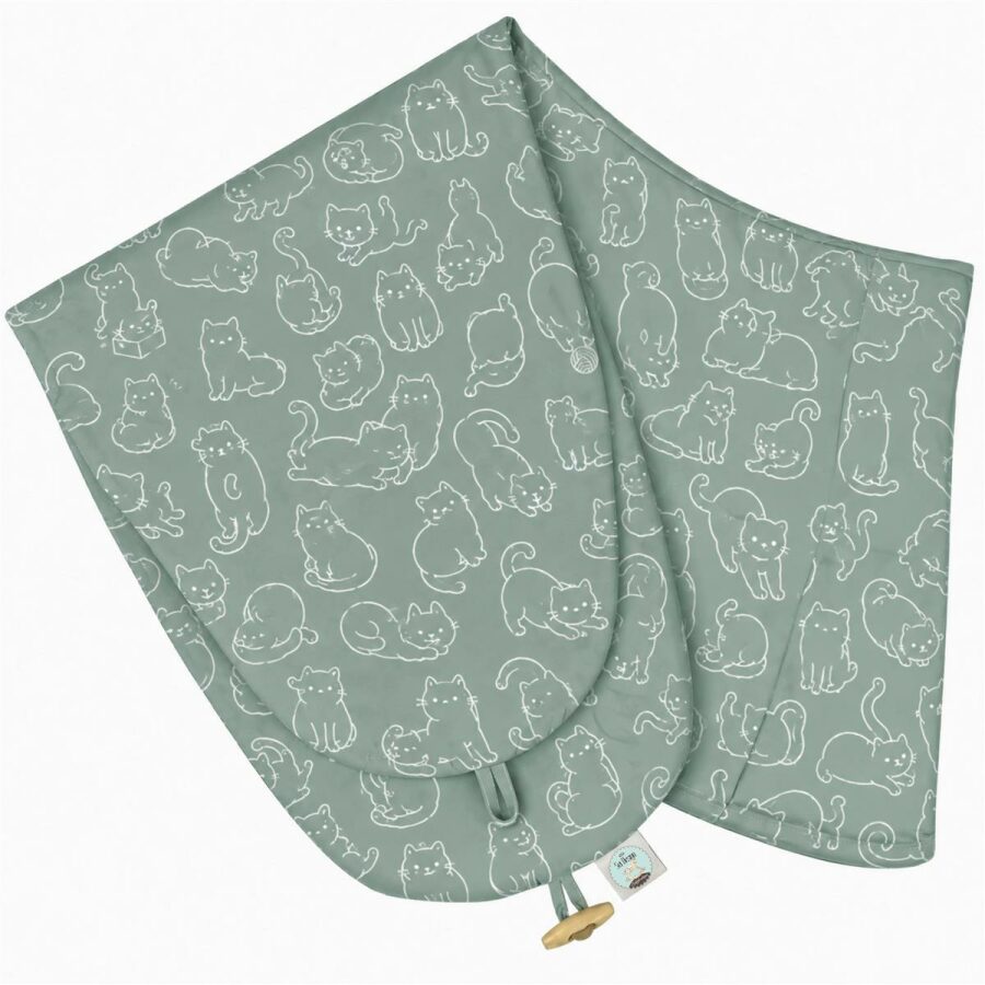 Stillkissenbezug 190x30 cm XXL 100% Baumwolle Ranforce Cats 