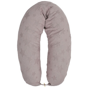Nursing Pillow 190x30 Stars Gray