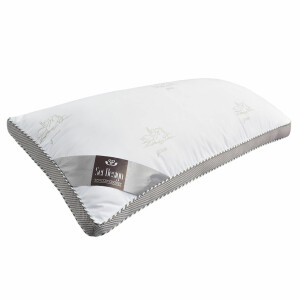 2-er Pack DREI-KAMMERKISSEN Classica Soft 3D 40x80 SWAN