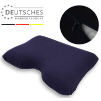 Sei Design Originalbezug für orthopädisches Nackenstützkissen VISCO AIR Anti Snore Tiefblau