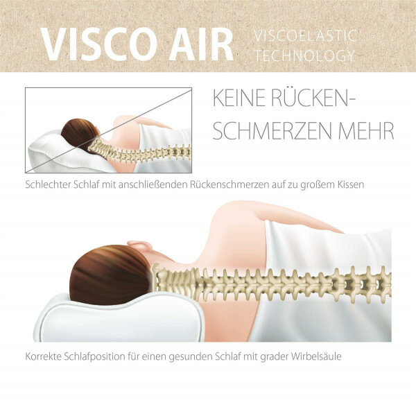 VISCO AIR | orthop&auml;disches Nackenst&uuml;tzkissen |  Sei Design