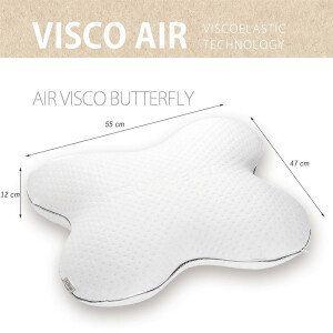 Sei Design orthopädisches Nackenstützkissen VISCO AIR |...