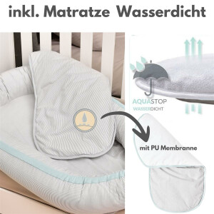 Sei Design Babynestchen 88x60x12 Tiere New Design