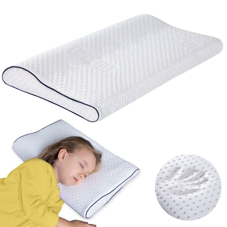 Sei Design Visco Air Curved Childrens Pillow – 45x38x6