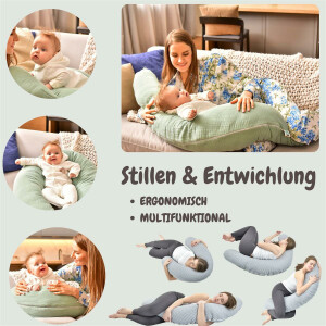 Bezug 190x30 Holzknopf Jeans NEW Design