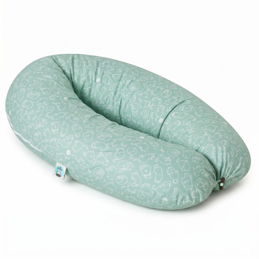 Stillkissen XXL 190x30 &ndash; 100% Baumwolle  Bezug...