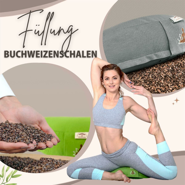 Buckwheat hull meditation cushion best sale