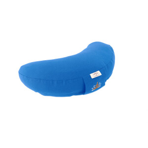 Crescent-Shaped Yoga Cushion | Meditation Cushion with...