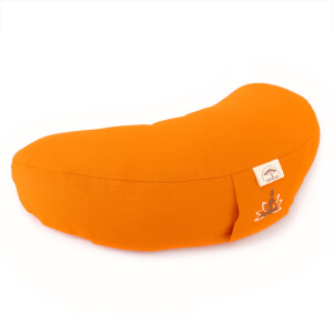 Crescent-Shaped Yoga Cushion | Meditation Cushion with...