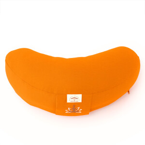 Crescent-Shaped Yoga Cushion | Meditation Cushion with...