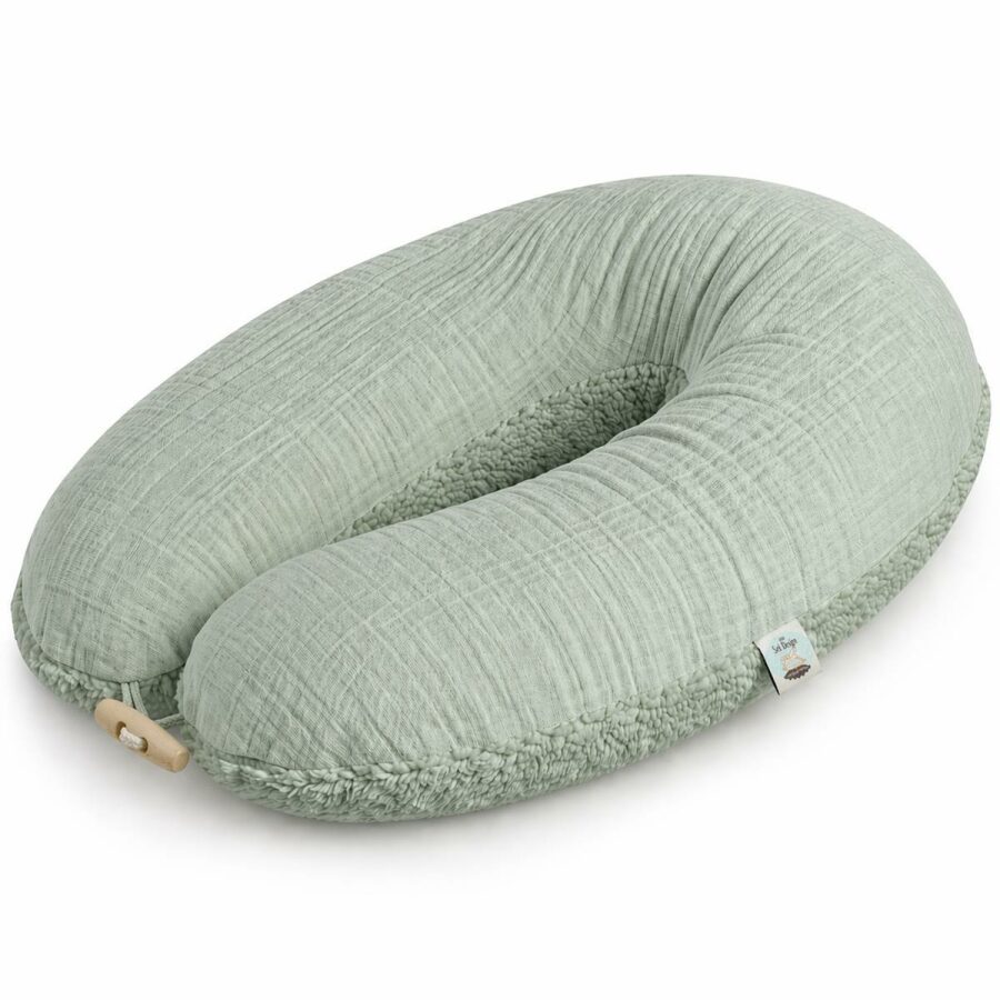 Stillkissen 190x35 cm – Mikroperlen-Füllung, Bezu