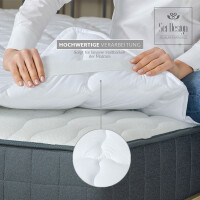 Elite Mattress Protector CUBE with Straps 140x200