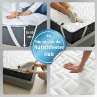 Elite Mattress Protector CUBE with Straps 180x200