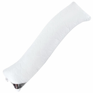 Side sleeper pillow in natural S-shape, adapts ideal Your...