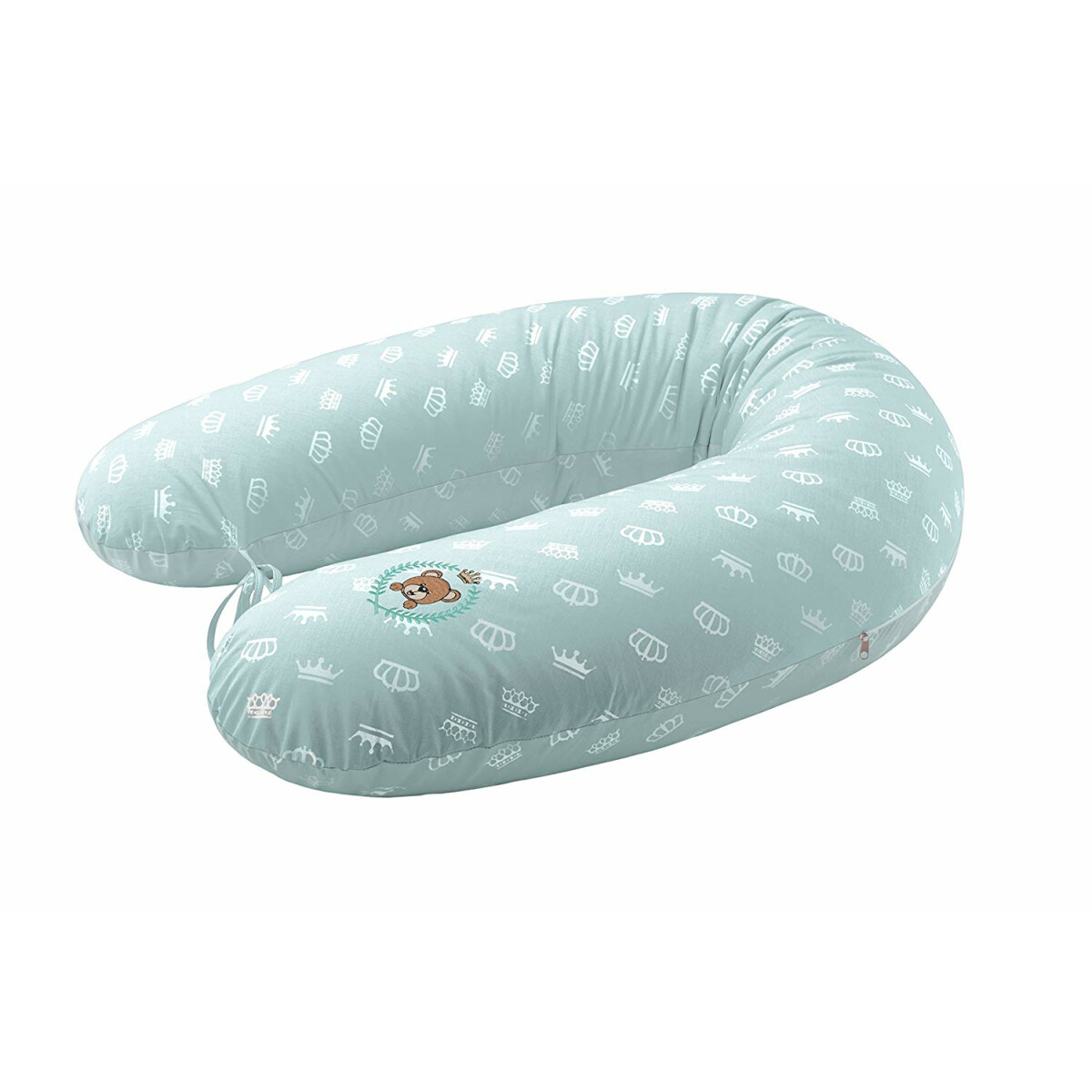 Nursing Pillow Cover Crown Mint 190x30