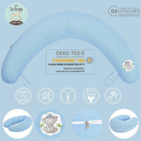 Nursing Pillow 170x30 Ocean Whale with one additional Slipcover