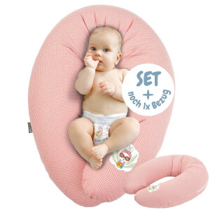 Nursing Pillow 170x30 EPS Micro Beads Pastel with one...