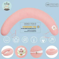 Nursing Pillow 170x30 EPS Micro Beads Pastel with one additional Slipcover