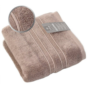 Cotton Bath Towel AQUA FIBRO 5 Piece Set 50x100 550 gsm Chocolate