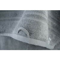Cotton Bath Towel AQUA FIBRO 5 Piece Set 50x100 550 gsm Anthracite Gray