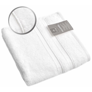 Cotton Bath Towel AQUA FIBRO 5 Piece Set 50x100 550 gsm White