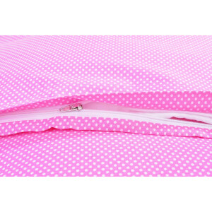2 Piece Bedding Set - Duvet Cover and Pillowcase, Pink
