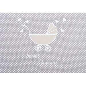 2 Piece Bedding Set Gray