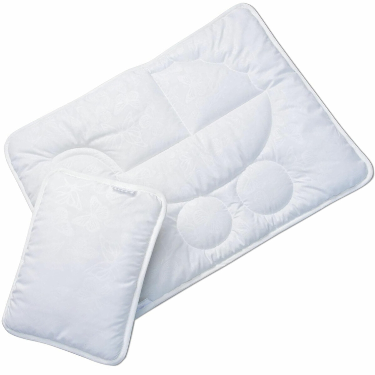 Bett-SET Kinderwagenset – Kissen 30x40 cm & Decke