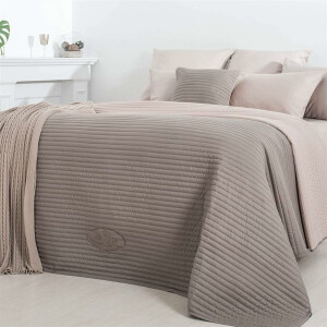 Luxus Bedspread Royal Ambience 220x240 Gray