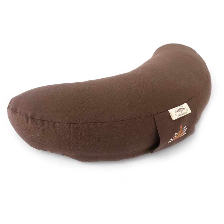 Crescent-Shaped Yoga Cushion | Meditatio box