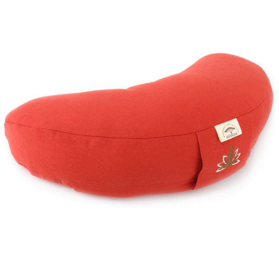 Crescent-Shaped Yoga Cushion | Meditatio box