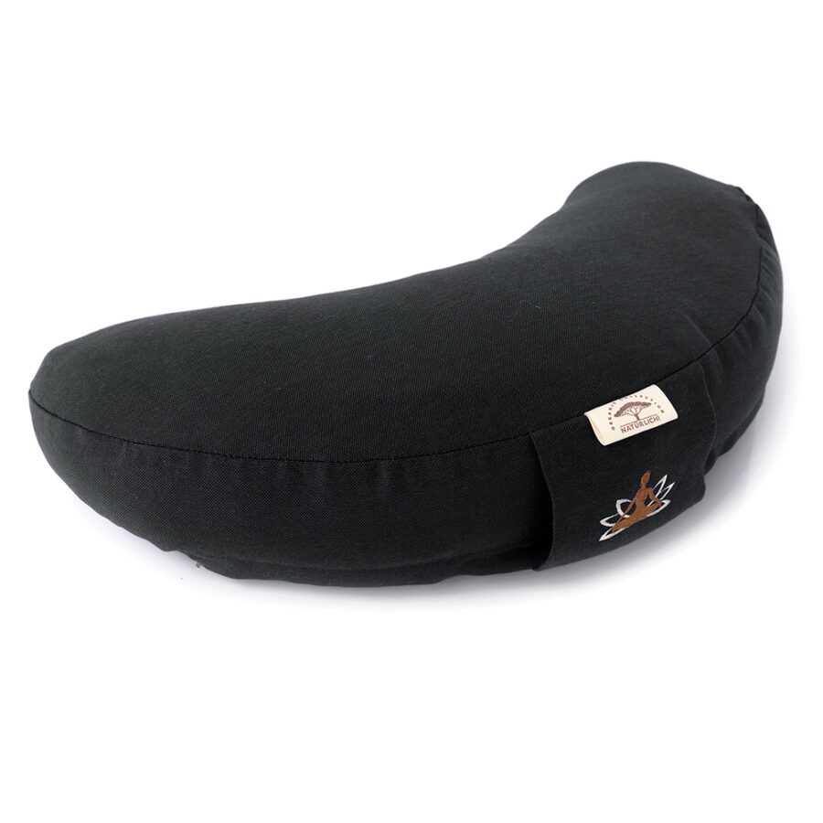 Crescent-Shaped Yoga Cushion | Meditatio box