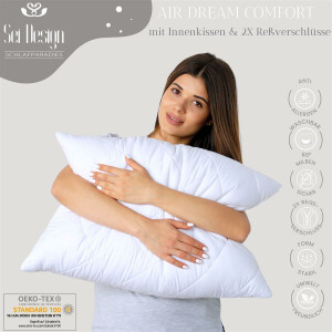 Pillow AIR Dream Comfort, 40x80 cm