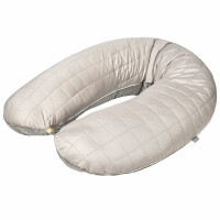 Quilted Nursing Pillow 200x35 Beige