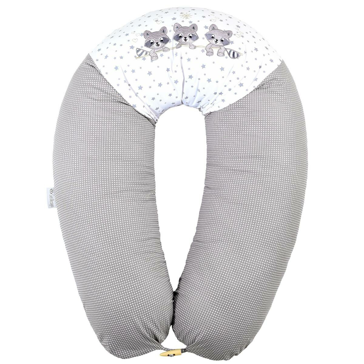 Stillkissenbezug 190x30 cm XXL 100% Baumwolle Ranforce 3x...
