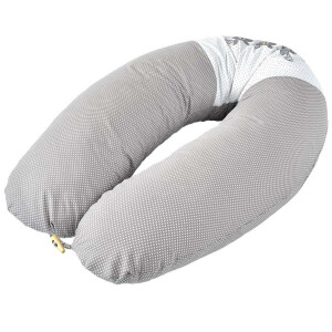 Nursing Pillow 190x30 Gray-Racoon