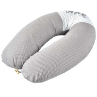 Nursing Pillow 190x30 EPS Micro Beads Gray-Racoon