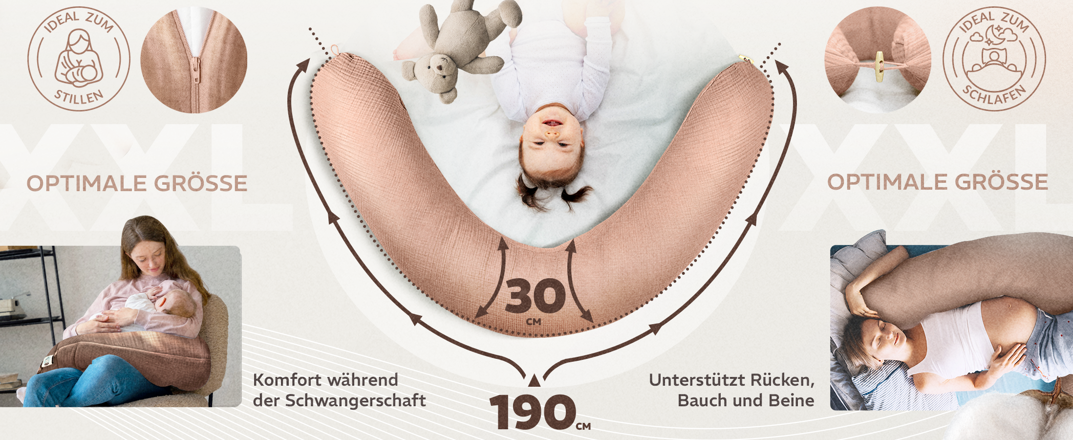stillkissen xxl