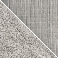 Premium Nursing Pillow Cover 190x30 cm – 4-Layer Muslin (100% Cotton) & Teddy Plush – Washable 60°C